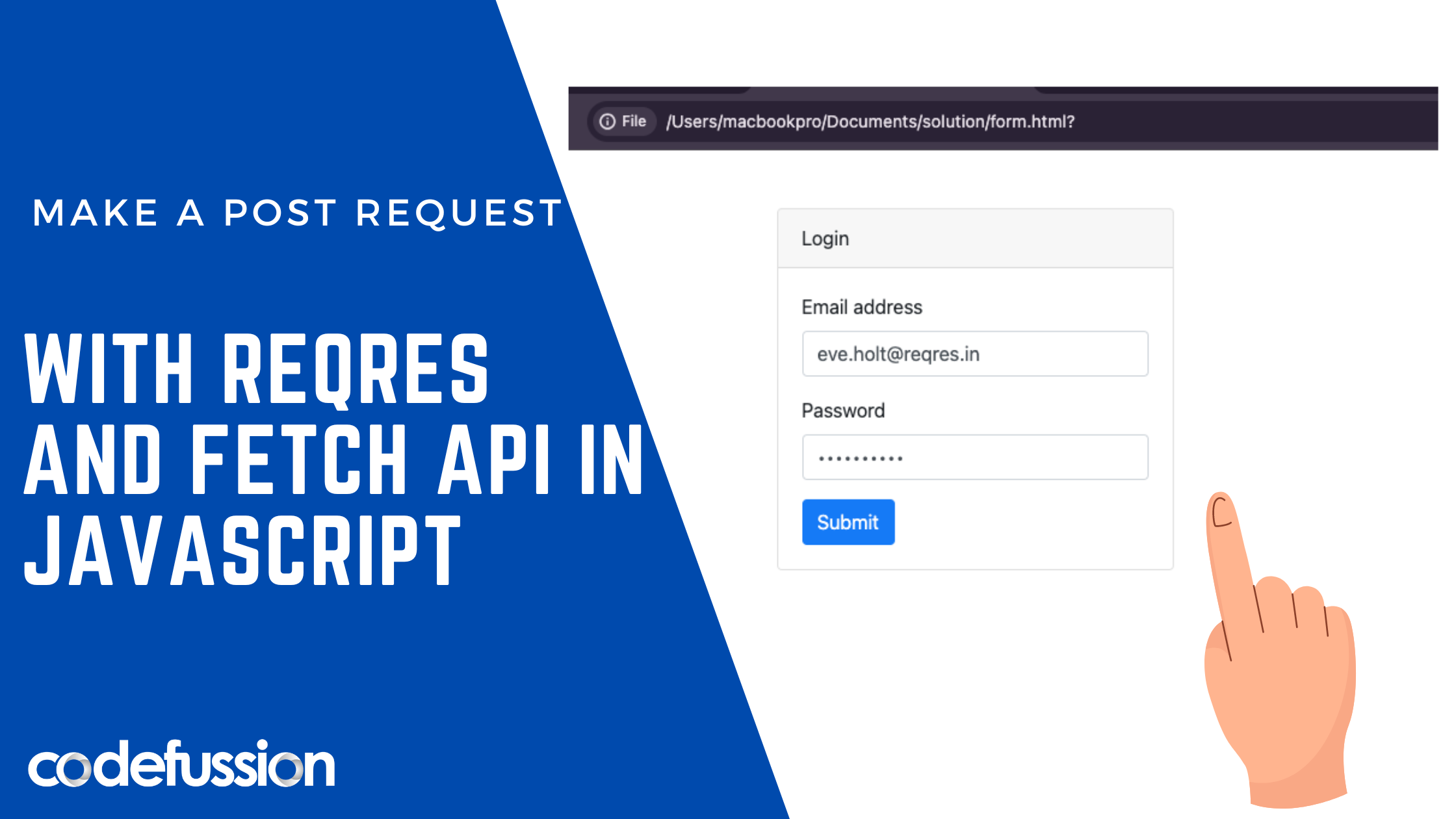 Reqres and Fetch API